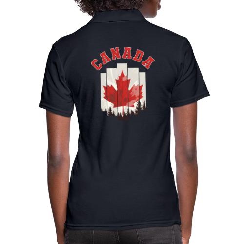 Creative Spirit of Canada - Women's Pique Polo Shirt