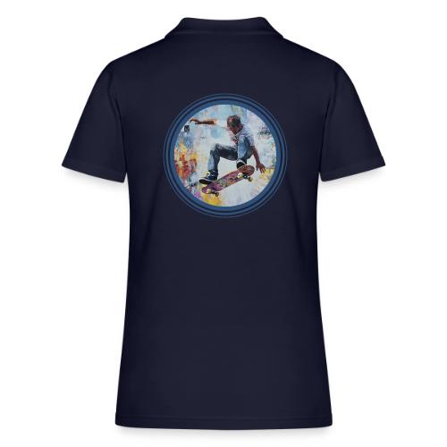 Skateboarding Universe - Women's Pique Polo Shirt