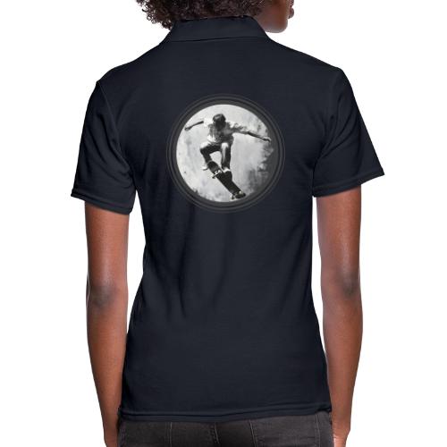 Skateboarding Vibes Only - Women's Pique Polo Shirt