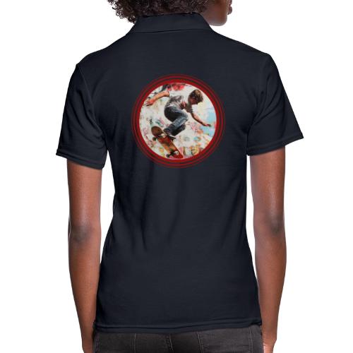 Skateboarding is Life - Women's Pique Polo Shirt