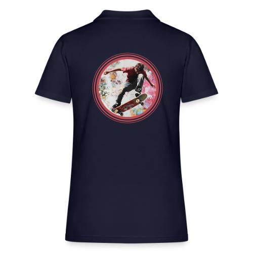Skateboarding Soul - Women's Pique Polo Shirt