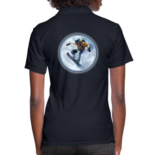 Snowboarding Life - Women's Pique Polo Shirt