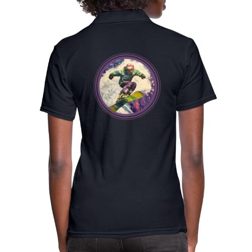 Snowboarding Soul - Women's Pique Polo Shirt