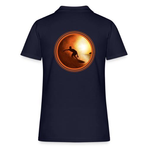 Surfing Vibes - Women's Pique Polo Shirt