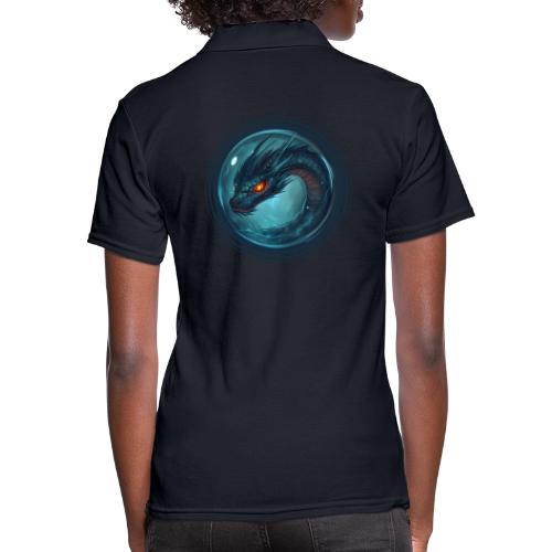 Dragon Sphere - Women's Pique Polo Shirt