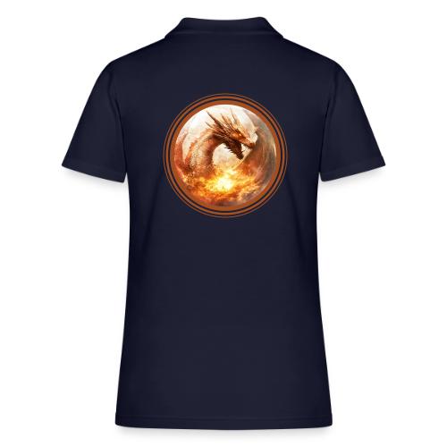 Dragon's Wrath - Women's Pique Polo Shirt