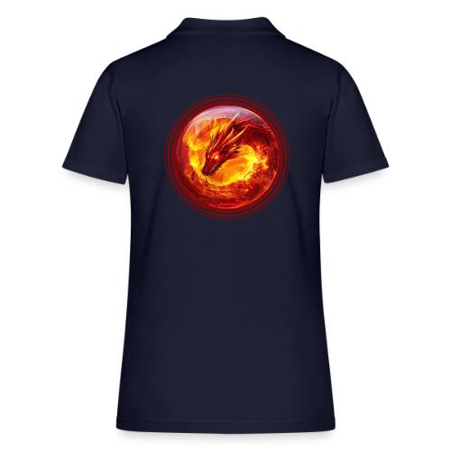 Dragon Blaze - Women's Pique Polo Shirt