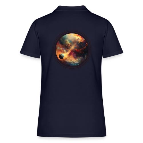 The Painted Planets - Women's Pique Polo Shirt