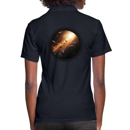 Asteroids Pulse - Women's Pique Polo Shirt