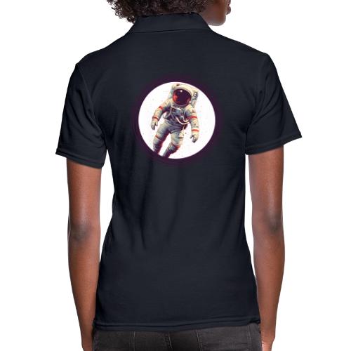 Astronaut: From Earth to the cosmos - Women's Pique Polo Shirt