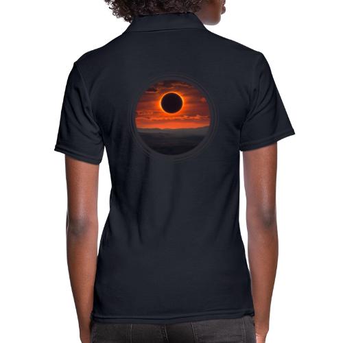 Eclipse Horizon - Women's Pique Polo Shirt
