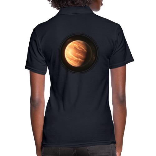 Exoplanet Frontiers - Women's Pique Polo Shirt