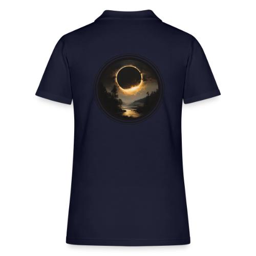 Eclipse: Shadowed Light - Women's Pique Polo Shirt