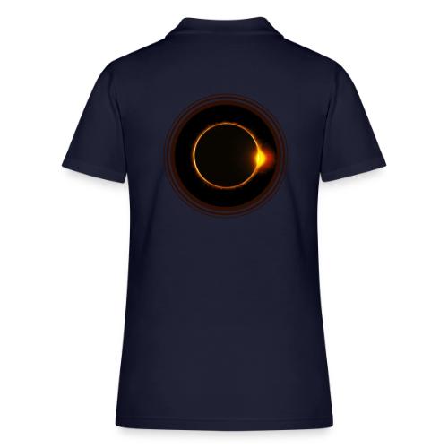 Solar Eclipse - Women's Pique Polo Shirt