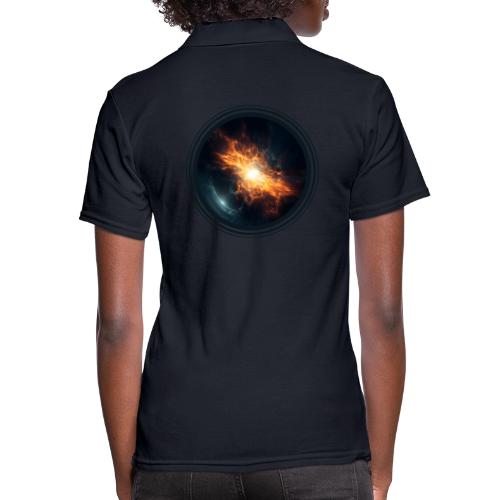 Supernova: cosmic explosion - Women's Pique Polo Shirt