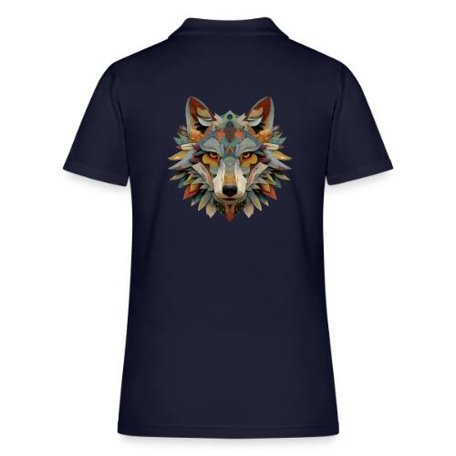 Spectrum Wolf Vision - Women's Pique Polo Shirt