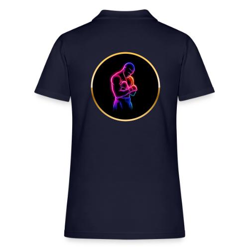 Boxing: Neon Power Guard - Women's Pique Polo Shirt