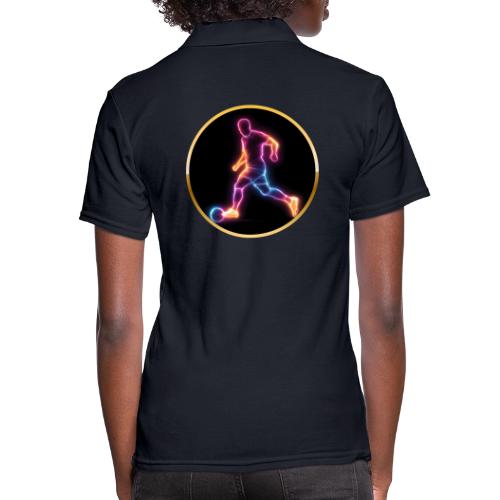 Virtual Football Hero - Women's Pique Polo Shirt