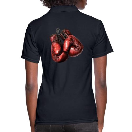 Legacy Boxing Gloves - Women's Pique Polo Shirt