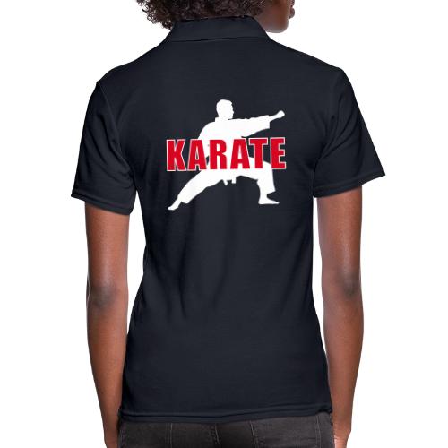 Karate Focus - Women's Pique Polo Shirt