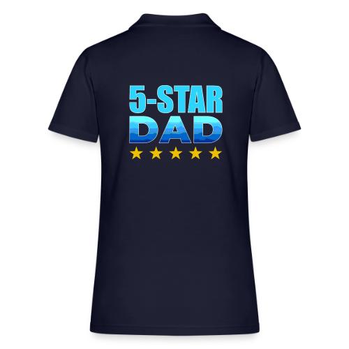 Five Stars Dad - Women's Pique Polo Shirt