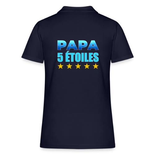 Five-Star Dad - Women's Pique Polo Shirt