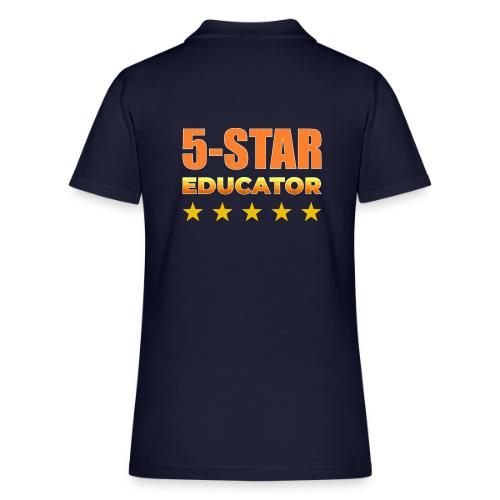 Five-Star Educator - Women's Pique Polo Shirt