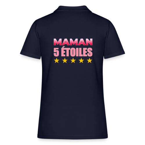 Five Star Mom - Women's Pique Polo Shirt