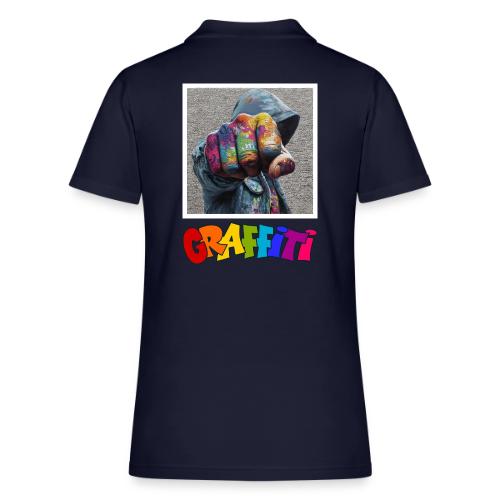 Graffiti: Urban Expression - Women's Pique Polo Shirt