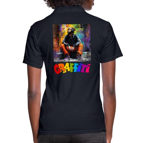 Graffiti: Urban Art - Women's Pique Polo Shirt