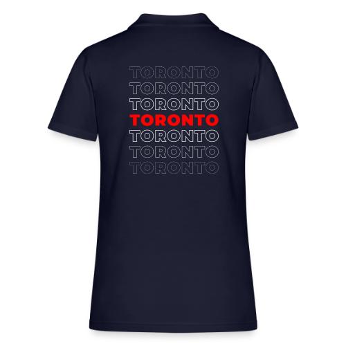 Toronto Type - Women's Pique Polo Shirt