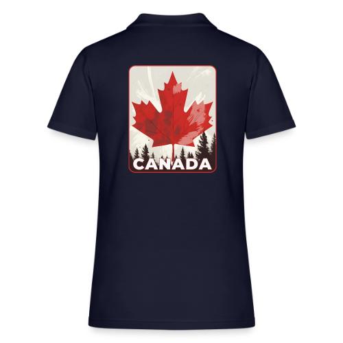 Echoes of Canada - Women's Pique Polo Shirt