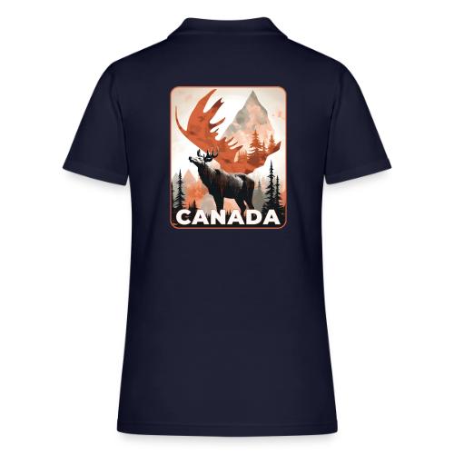 Canada Wild Spirit - Women's Pique Polo Shirt