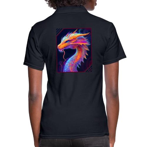 Dragon Spectrum - Women's Pique Polo Shirt