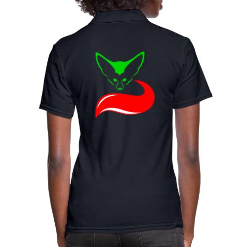 The Fennec, the Desert Fox of Algeria - Women's Pique Polo Shirt