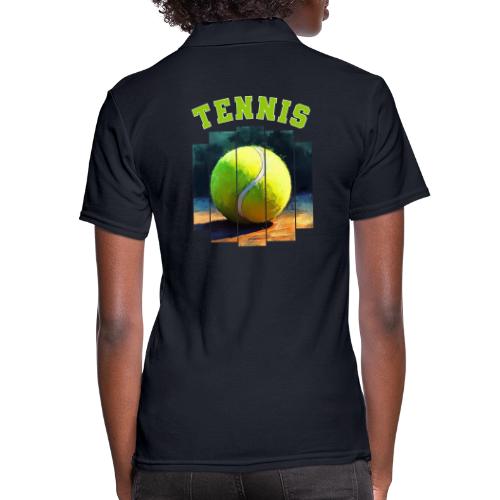 Tennis Vibes Only - Women's Pique Polo Shirt