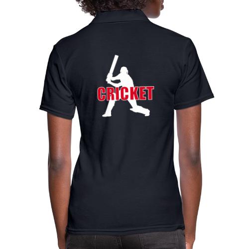Power Play Cricket - Women's Pique Polo Shirt