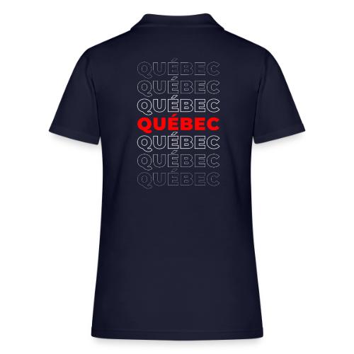 Quebec Declaration - Women's Pique Polo Shirt