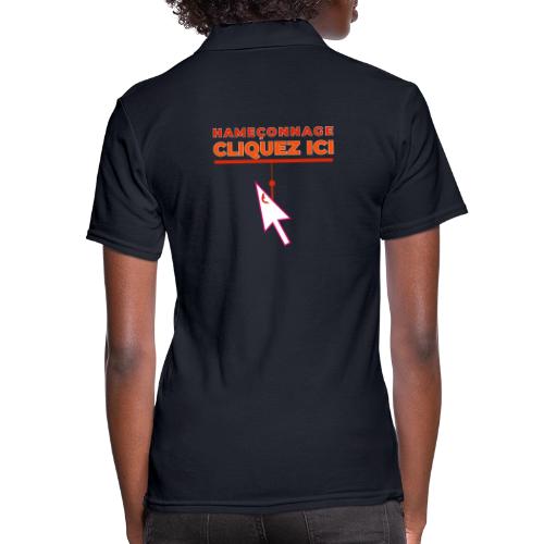 Phishing: Digital Lure - Women's Pique Polo Shirt