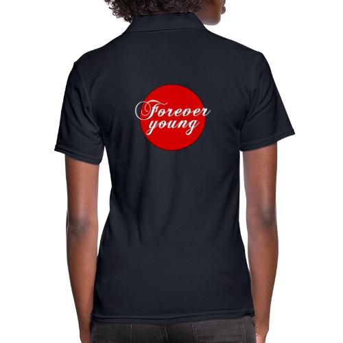 Forever Young, timeless Youth - Women's Pique Polo Shirt