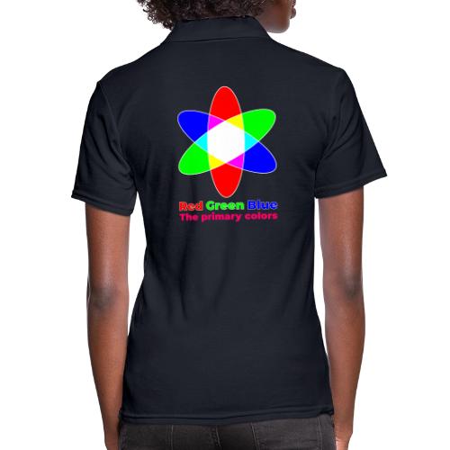 Primary colors: RGB Origins - Women's Pique Polo Shirt