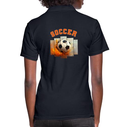 Soccer Iconic Touch - Women's Pique Polo Shirt