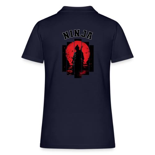 Ninja in the Shadows - Women's Pique Polo Shirt