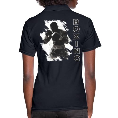 Boxing Vibes - Women's Pique Polo Shirt