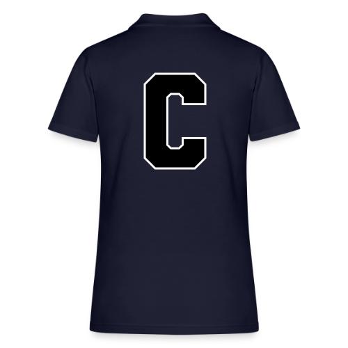 Varsity Letter C Collegiate Monogram - Women's Pique Polo Shirt