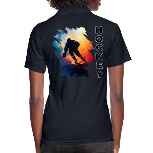 Hockey Moves - Women's Pique Polo Shirt