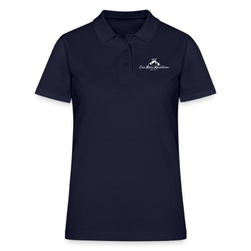 faith move can mountains Matthew 17:20 white - Women's Pique Polo Shirt