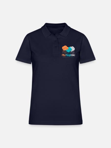 Rainy Weather - Women's Pique Polo Shirt - midnight navy - Front