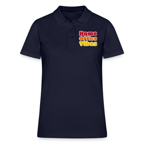 Home Office Vibes Remote Work Design - Women's Pique Polo Shirt
