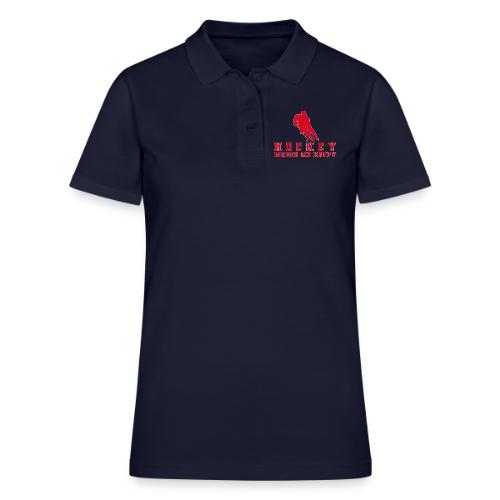Hockey makes me happy - Women's Pique Polo Shirt